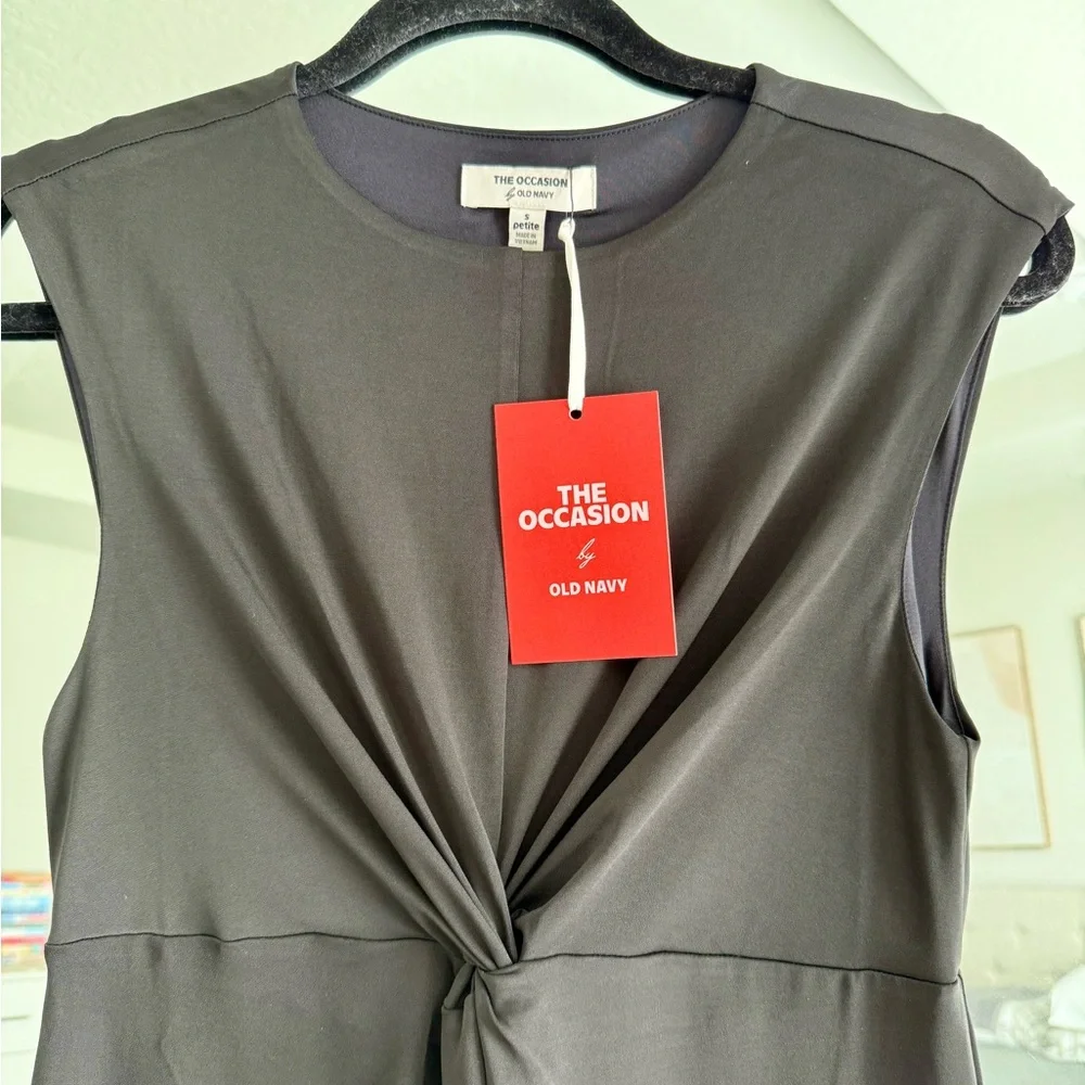 The Occasion by Old Navy Twist-Front Maxi Dress Petite - Picture 3 of 5